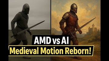 "Medieval Motion Reimagined | Amuse AI on AMD with ControlNet + Locomotion