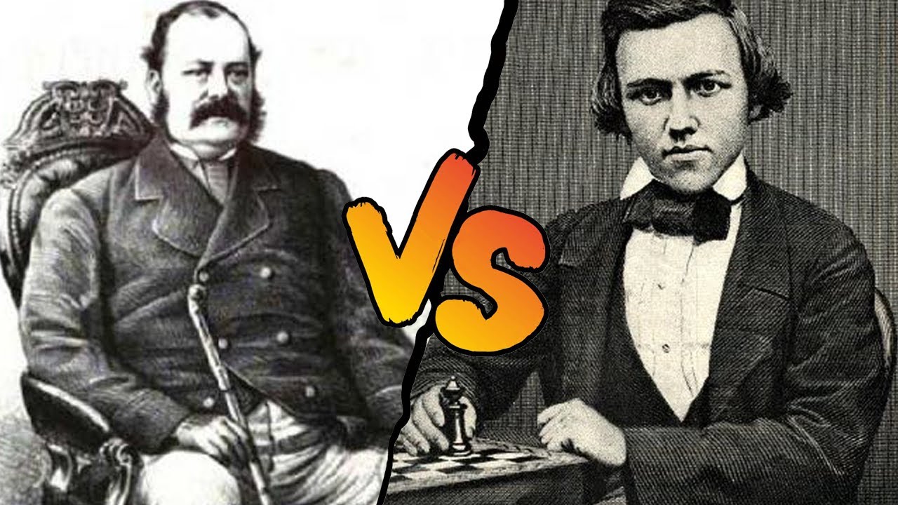 Morphy, a lenda do Xadrez  Paul Morphy x Thomas Wilson Barnes