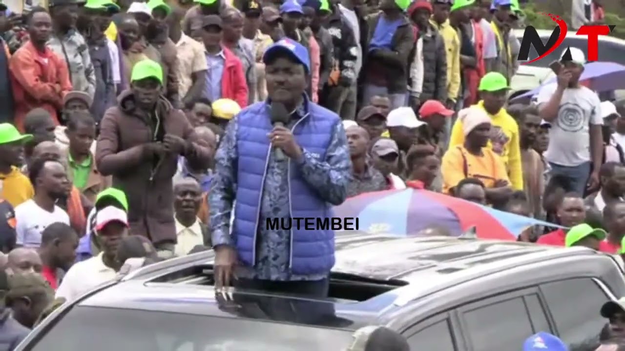 WATCH! Kalonzo Musyoka’s Fierce Speech Shocks Political Crowd in Tharaka!