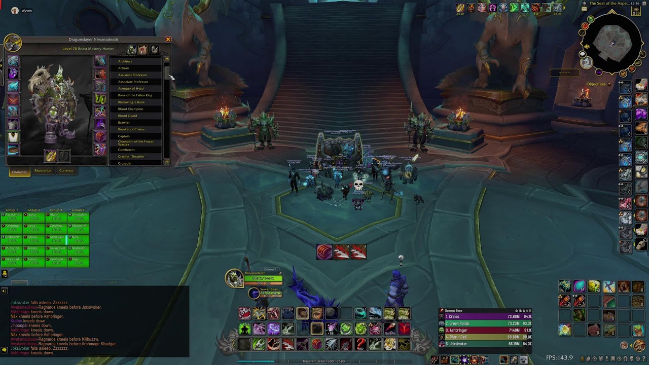 Raszageth - KILL - Hunter POV - guild Clarity TM