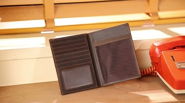Polare Luxury RFID Blocking Leather Passport Holder Travel Wallet with AirTag Slot