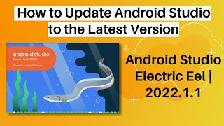 How to Update Android Studio to the Latest Version