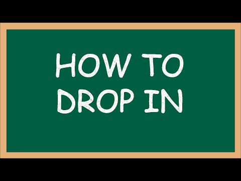 SKATEBOARD TIP - HOW TO DROP IN