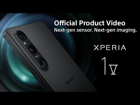 Xperia 1 V | Official Product Video - Next-gen sensor. Next-gen imaging.​