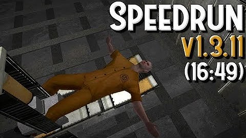 SCP:CB (v1.3.11) - Speedrun - Gate A Ending 2 Random% (16:49)