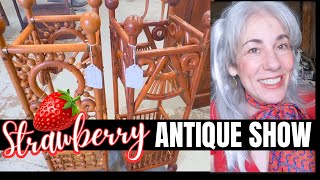 SHOP WITH ME! 2024 Strawberry Antique Festival Old World Home Decor