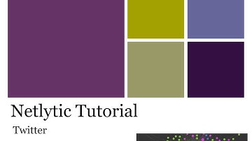 Netlytic: Twitter