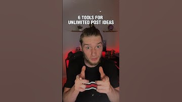 How I Find Unlimited Content Ideas.. (Secret Tool Revealed 🤫)