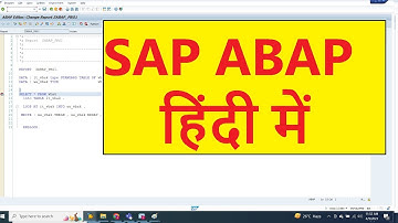 SAP ABAP CLASS 27 Module pool class 1 part 2