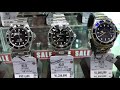 Watch Shopping in Shinjuku, Japan: Rolex, Tudor, Omega, Seiko