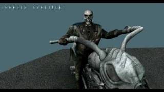 Ghost Rider 2 - old render test 3d