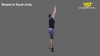 Burpee to Squat Jump