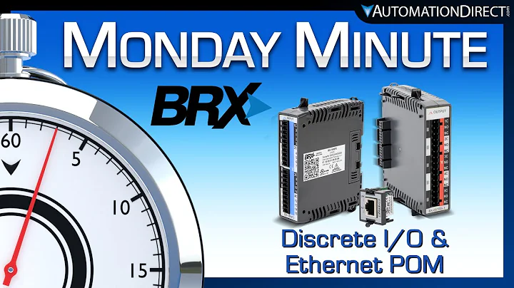 BRX Do-more PLC Discrete I/O & Ethernet Module from AutomationDirect