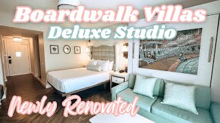 NEWLY RENOVATED ✨ Boardwalk Villas Deluxe Studio Boardwalk View | Room Tour 2024