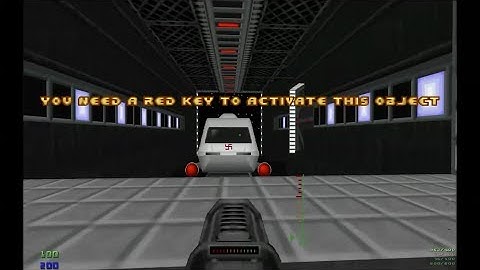 WolfenDoom - Astrostein - Level 10: Main Deck/Captains Quarters (Deck 1)