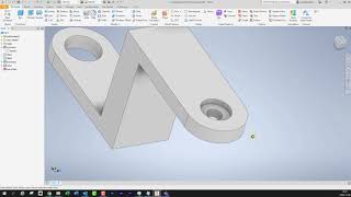 Inventor Cut Extrude Fillet Hole