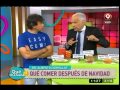 Dr. Alberto Cormillot: Desintoxicarse de las fiestas