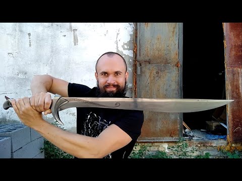 Кованый меч своими руками