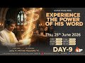 Listen to His Voice - Experience the Power of His Word - Day 9