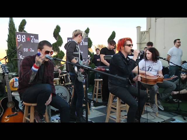 My Chemical Romance - Cancer (Live Acoustic at 98.7FM Penthouse) class=