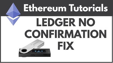 Fix Ledger Nano No Confirmation to Sign Transaction With Smart Contracts