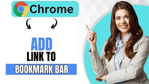 How To Add Link To Bookmark Bar In Chrome (Best Method)