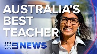 Western Sydney teacher named among top 10 in the world | Nine News Australia
