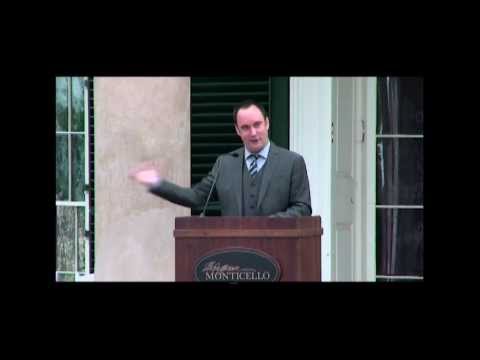 Dave Matthews Addresses New Citizens at Monticello on July 4, 2013