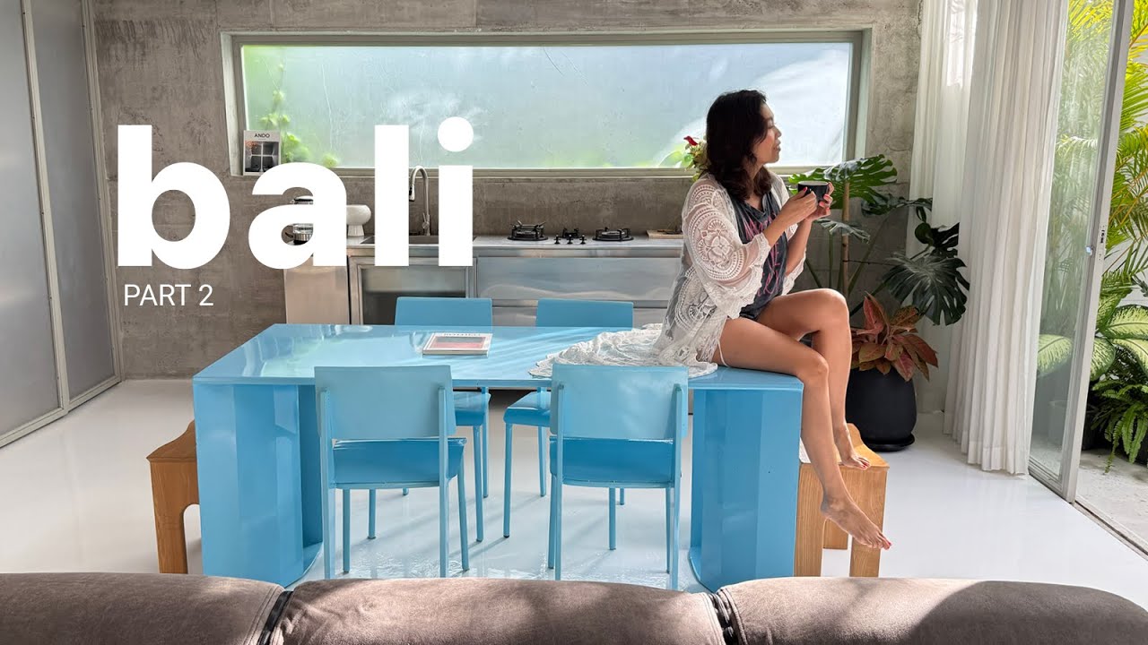 BALI VLOG I Part 2 I Gigi Susu Canggu, Alila, Fleur Bingin I Design cafes, hotels & Airbnb