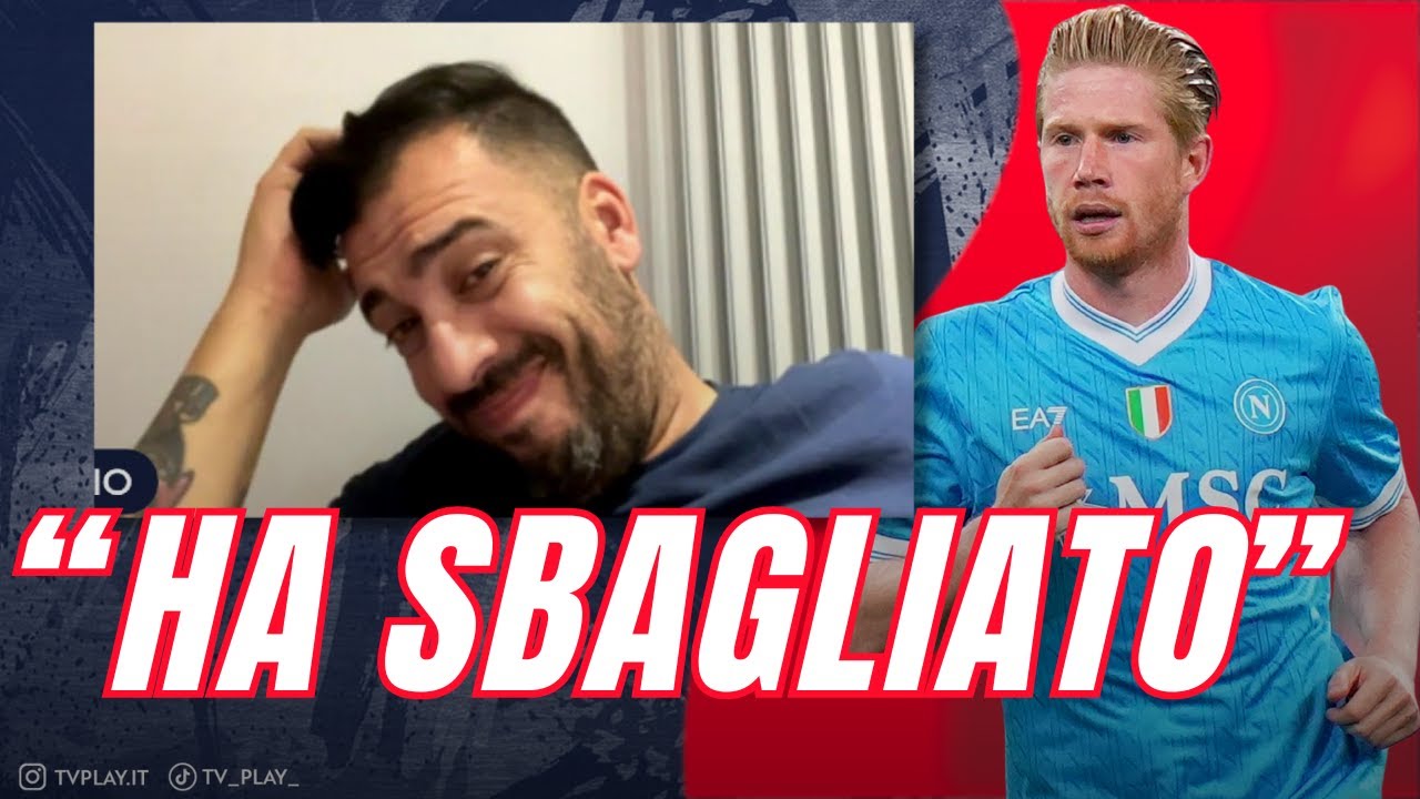 "HA SBAGLIATO" ||| Napoli, Conte-De Bruyne: Viviano NETTO