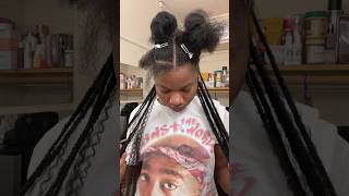 Spicy Summer hairstyle tutorial 🤯 Part 4 #shorts #hairstyletutorial #braids #cornrows #viral