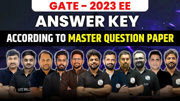 GATE 2023 ECE Answer key