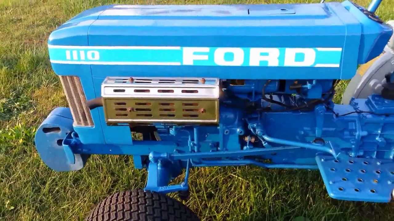 Ford 1100 4x4 tractor