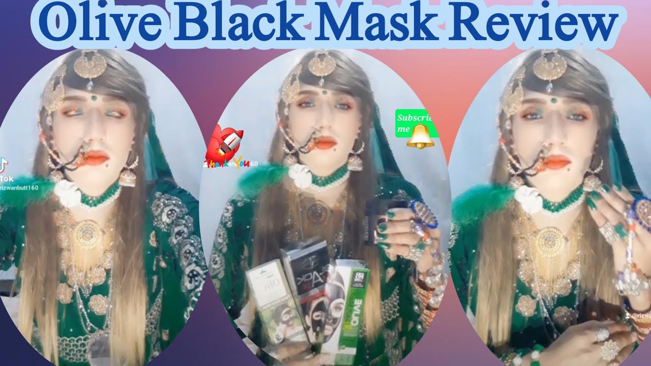 Olive Black Mask Review/Skin ko banay White And Glowing / Olive Black
