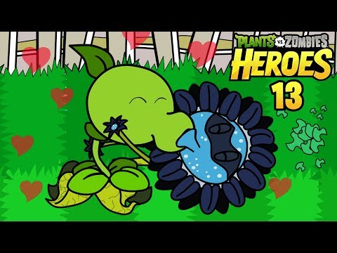 PLANTS VS ZOMBIES HEROES - Episode 13 - the kiss of peashooter ANIMATION!