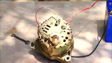 How to Wire Lucas Tvs 2 pin Alternator | 2 Wire Alternator Wiring