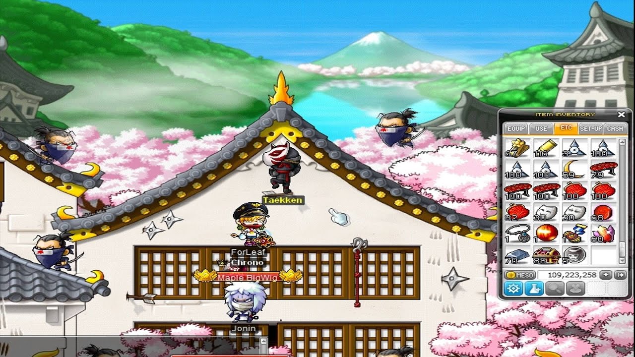 Maplestory Ninja Castle 300 Jonin Star Quest YouTube Maplestory Ninja Castle 300 Jonin Star Quest YouTube