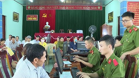 Công an huyện Tuyên Hóa nỗ lực đẩy nhanh tiến độ cấp thẻ căn cước công dân