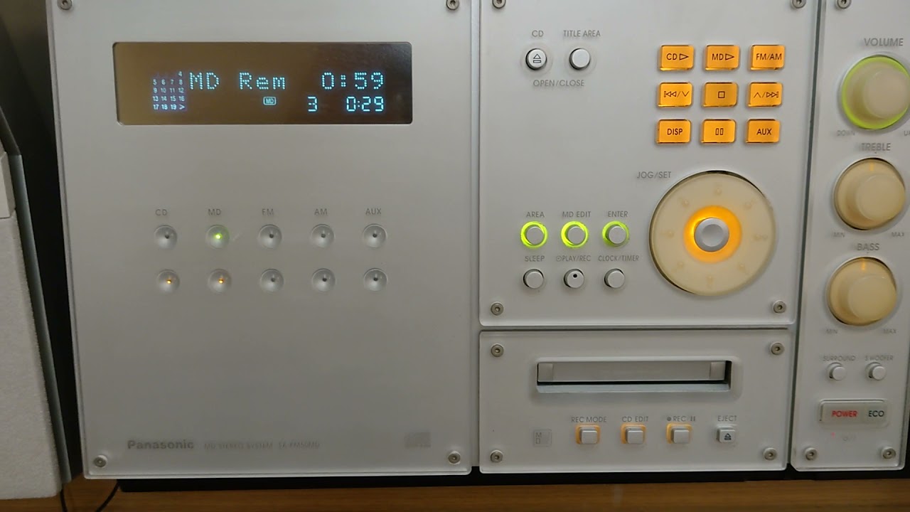 Panasonic SA-PM50 - YouTube