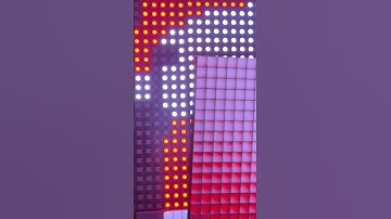 LED Matrix 48x48 PIXELART ANIMATION by ESP32 and Wled