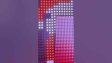 LED Matrix 48x48 PIXELART ANIMATION by ESP32 and Wled