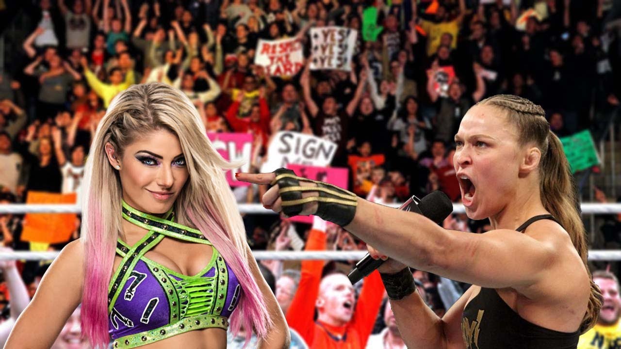 Ronda Rousey vs Alexa Bliss Full Match YouTube