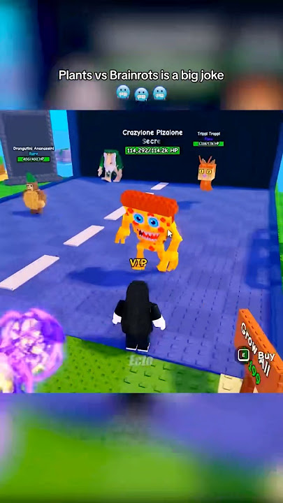 Secret in Plants vs Brainrots is a big joke #plantsvsbrainrots #roblox