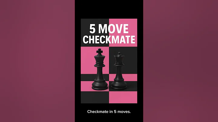 Checkmate in 5 moves  #chess #shorts