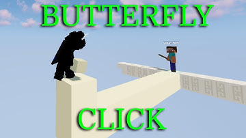 I tried to block clutch with BUTTERFLY click