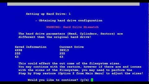 Automated Restore w/ AIR-BAG on Linux