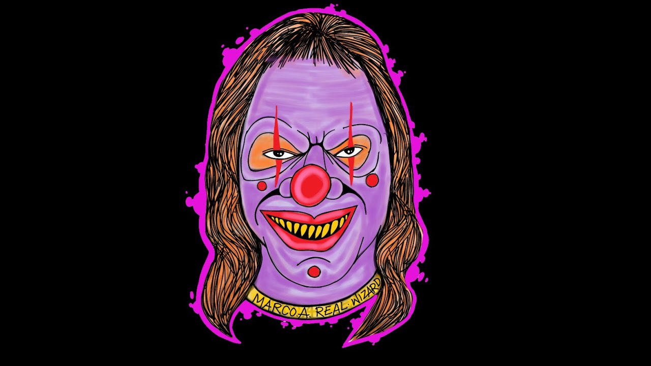 Evil clown Cartoon Drawing, Scary Cartoon Clowns, face, head, fictional  Character png | PNGWing