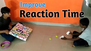 Improve Reaction Time/Improve eye hand coordination/home exerxise / fun games screenshot 5