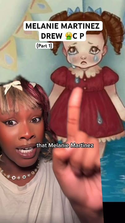 Melanie Martinez is now being accused of drawing C P in her crybaby album 😳 #shorts