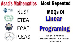 Famous Important MCQs Of Linear Programing | MCQs Net Worth